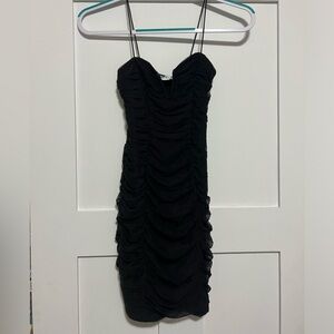 Black Princess Polly Mini Dress
